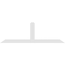 Ekena Millwork Portland Architectural Grade PVC Gable Bracket, 72"W x 24"H x 2"D x 4"F, 8/12 Pitch GBP072X24X0204POR00 - alternate 4